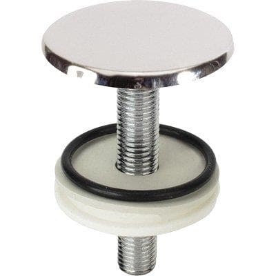Tappo Copriforo Sanitari ABS Cromato 50 mm 10 Pezzi - 2