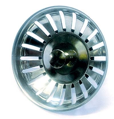 Tappo Griglia Lavello Basket Inox 83 mm 10 Pezzi - 2