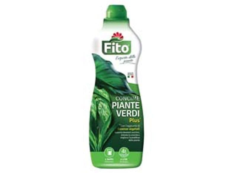 Concime Minerale Piante Verdi Plus 1 l in Flacone Fito 2 Pezzi - 2
