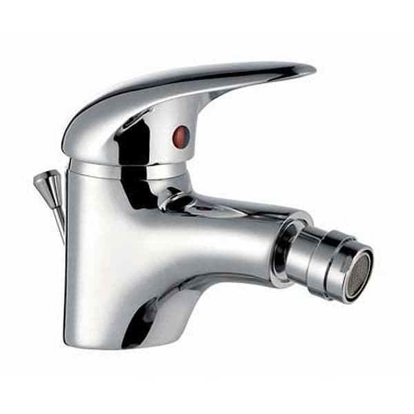 Rubinetto Miscelatore Bidet Start H25 Crolla Ottone Cromato con Piletta 11 - 2