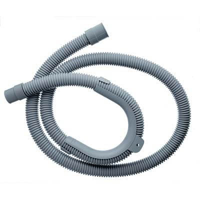 Tubo Scarico Lavatrice con Curva Pp 150 cm 5 Pezzi - 2