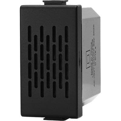 Campanello Abm Nero a 16 250 V 2 Pezzi - 2