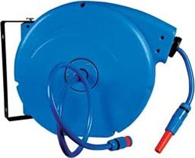 Avvolgitubo Automatico a Parete 20 m 20 m di Tubo PVC Ø 12 mm Pressione 6 – Il Campo