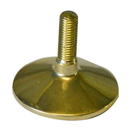 Piedino Regolabile in Ottone Ø 50 mm M12 20 Pezzi - 2