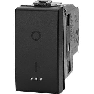 Interruttore Bipolare Abm Nero a 20 250 V 8 Pezzi - 2