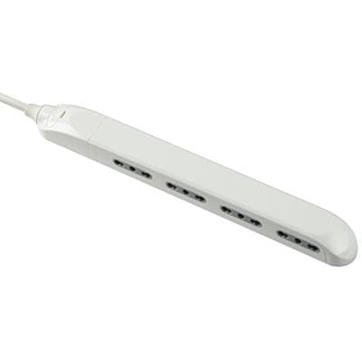 Multipresa Bipasso Slim Electraline Bianco Posti 4 2P con T 16A N°xmmq 3X1 - 2