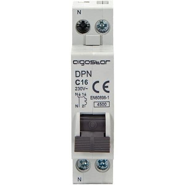 Interruttore Magnetotermico 1 Posto Aigostar 230 V 4 Pezzi - 2