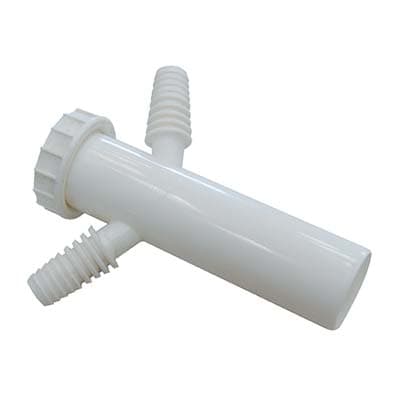 Canotto Pp con Ghiera con 2 Attacchi Bianco 11 x 2 40 mm 10 Pezzi - 2