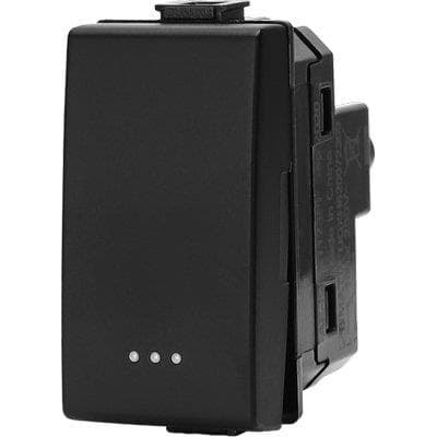 Deviatore Unipolare Abm Nero a 16 250 V 8 Pezzi - 2