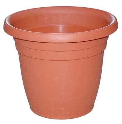 Vaso Tondo Thea Ics Pp Terracotta H 55 cm 37 cm 2 Pezzi - 2