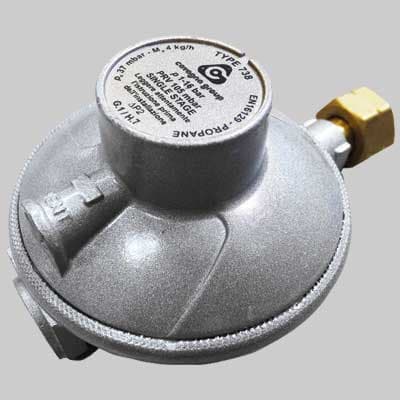 Regolatore GPL Bassa Pressione a Norma UNI7131 Kg 3 Made in Italy - 2