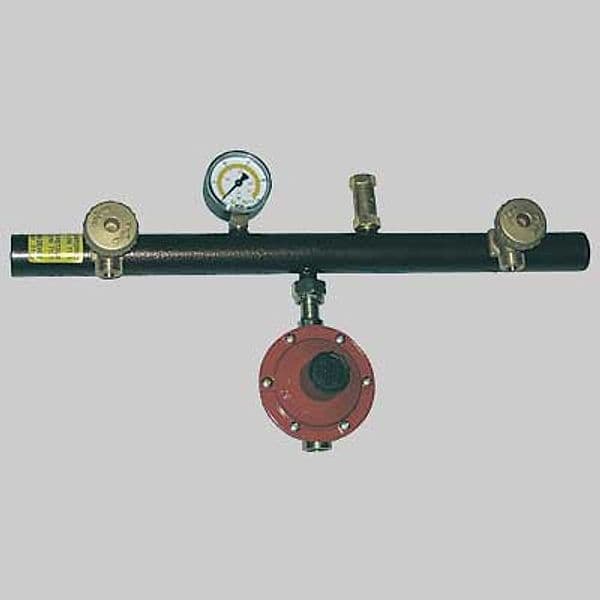 Centralina 2 Attacchi Completa di Regolatore 4 kg H Made in Italy - 2