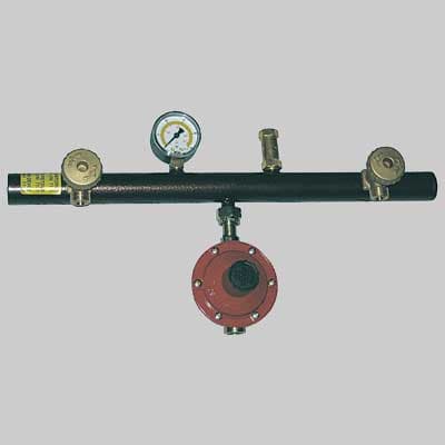 Centralina 2 Attacchi Completa di Regolatore 4 kg H Made in Italy - 2