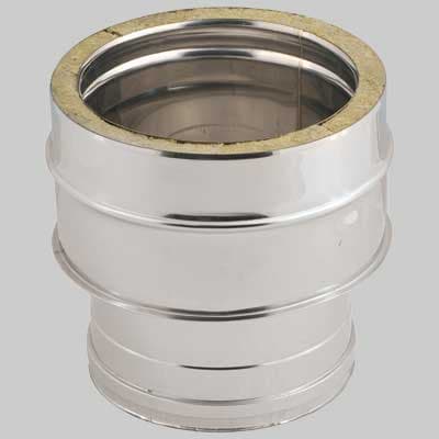 Raccordo Caldaia Doppia Parete 80 130 80 Made in Italy - 2