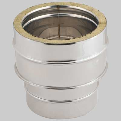 Raccordo da Mono Parete a Doppia Parete 100 150 100 Made in Italy - 2