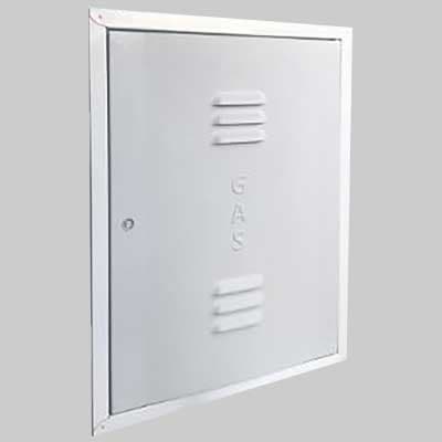 Sportello per Contatore Gas a Norma Uni 9036 50 x 40 x 4,2 Made in Italy - 2