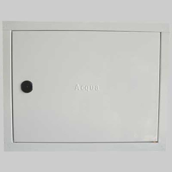 Sportello per Contatore Acqua Preverniciato Bianco 300 x 400 x 20 Made - 2