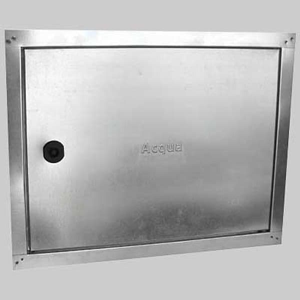 Sportello per Contatore Acqua Zincato 300 x 400 x 20 Made in Italy