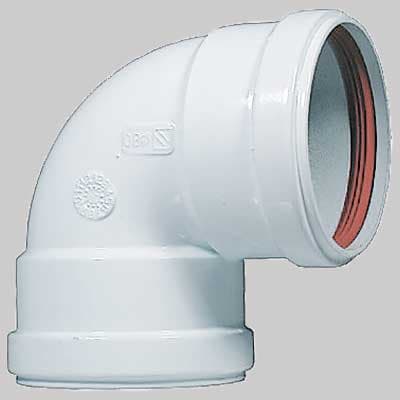 Curva a 90 ° Femmina a Doppio Labbro Made in Italy Ee ? 80 Ff - 2