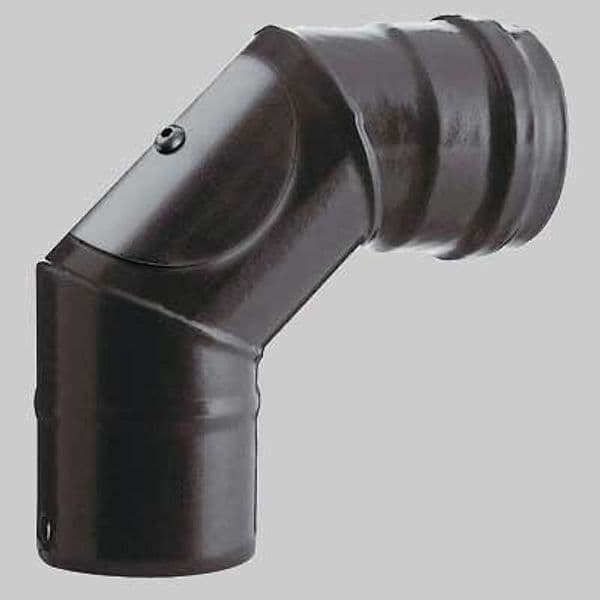 Curva a 90 ° con Ispezione Made in Italy Ø 80 mm