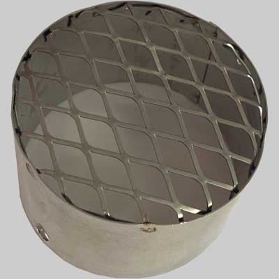 Terminale Aspirazione INOX Ø 60 Made in Italy - 2