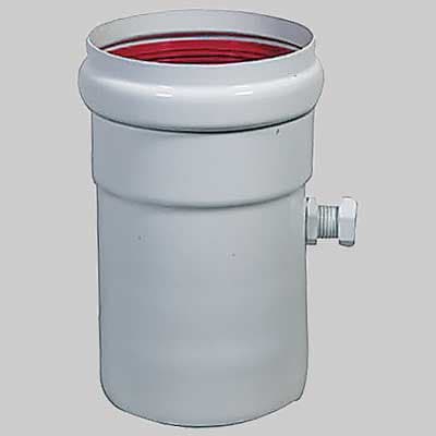 Tubo Bicchierato con Ispezione Ø 80 l 135 Made in Italy - 2