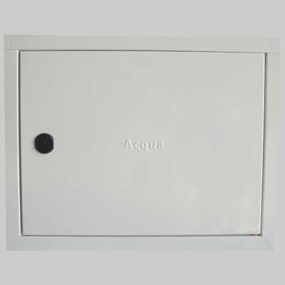 Sportello per Contatore Acqua Preverniciato Bianco 400 x 500 x 20 Made - 2