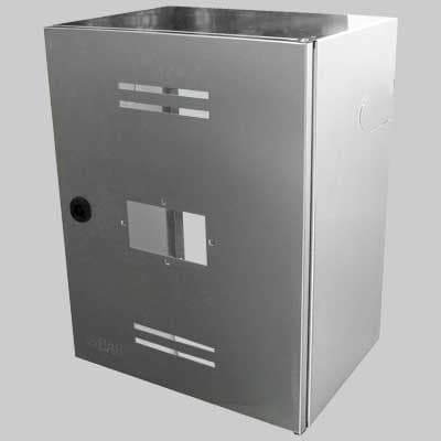 Cassetta per Contatore Gas Zincata 600 x 400 x 250 Made in Italy - 2
