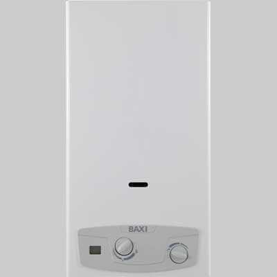 Scaldabagno a Gas Scaldino Acquaprojet Blue Camera Aperta 11 l Metano Baxi - 2
