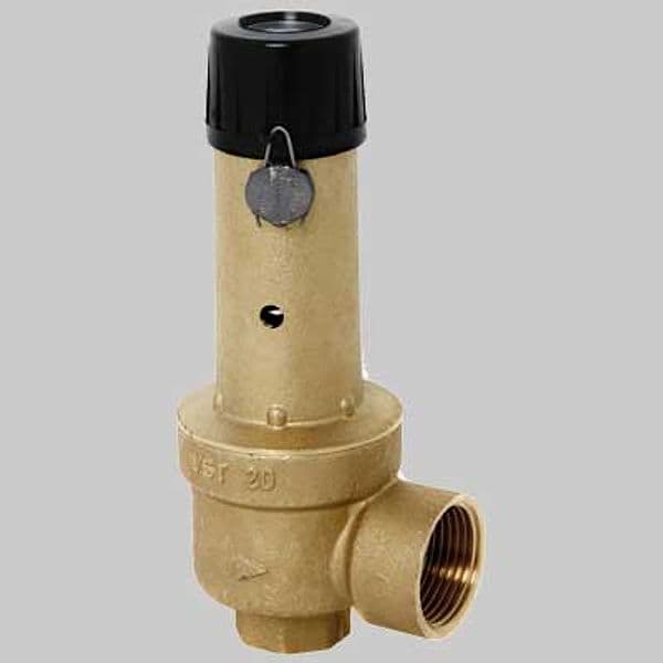 Valvola di Sicurezza Qualificata e Tarata Inail (Ex Ispesl) 1/2 x 3/4 3 Bar - 2