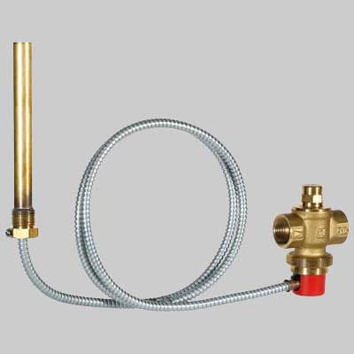Valvola di Scarico Termico TS131 Honeywell Capillare da 1,3 m Att. ¾ 1 Mr - 2