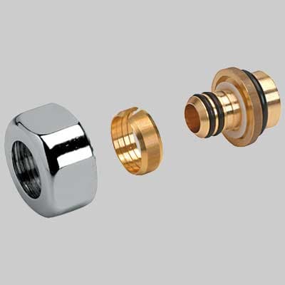 Adattatore Multistrato per Serie Mini Arreda 16 x 2 Rcr Poletti - 2