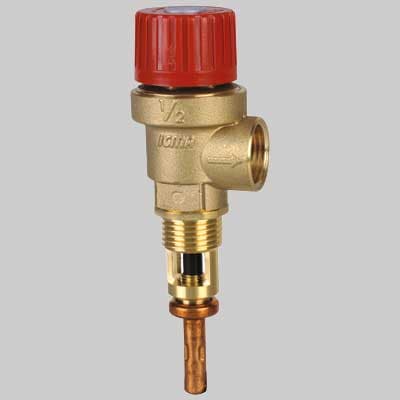 Valvola Doppia di Sicurezza Temperatura e Pressione ½ 6 Bar Icma - 2