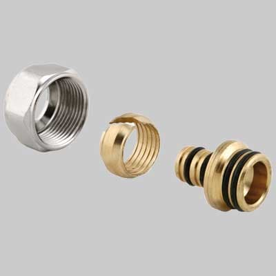 Adattatore Tubo Multistrato per Valvola Monotubo 16 x 2 24 x 1,5 Icma - 2