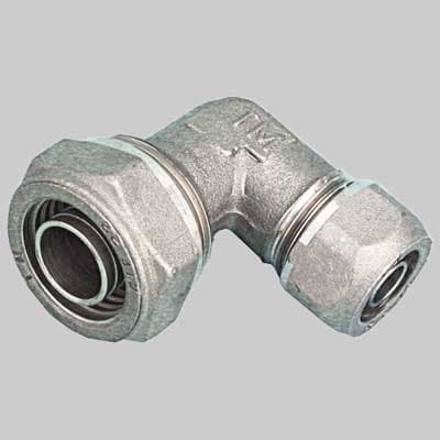 Raccordo Gomito Doppio Ridotto per Tubo Cobrapex 22 x 15 S. 3 S. 2,5 Tiemme - 2