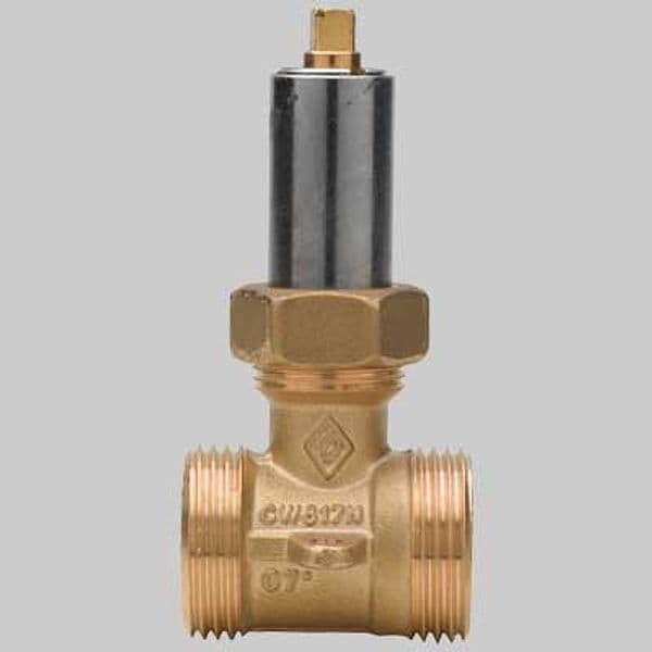 Valvola una Uscita per Cassetta Incasso Gas 1 DN 15 Rubinetterie Bresciane - 2
