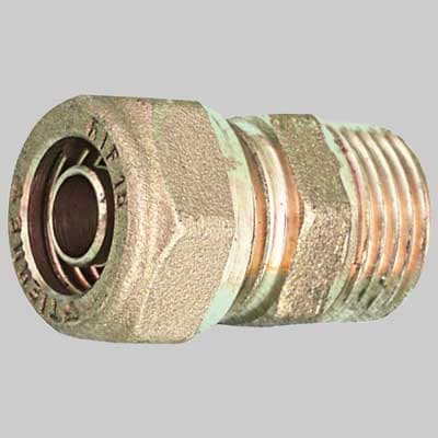 Raccordo Diritto Maschio per Tubo Cobrapex ½ x 15 S. 2,5 Tiemme - 2