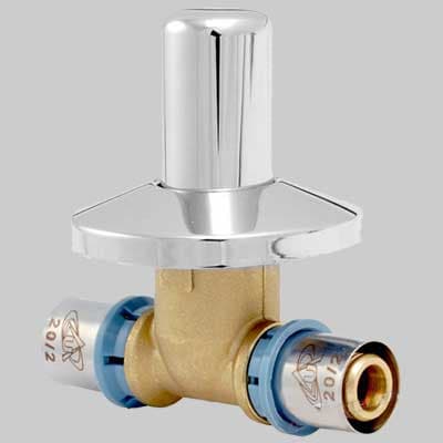Rubinetto con Rosone Delt All 16 x 16 Unidelta - 2