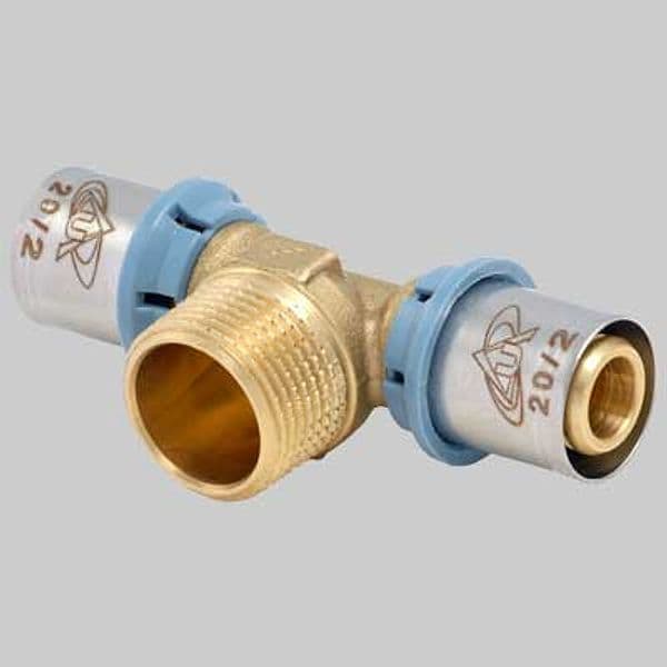 Raccordoa Tee Maschio Delt All 20 x 1/2 x 20 Unidelta - 2