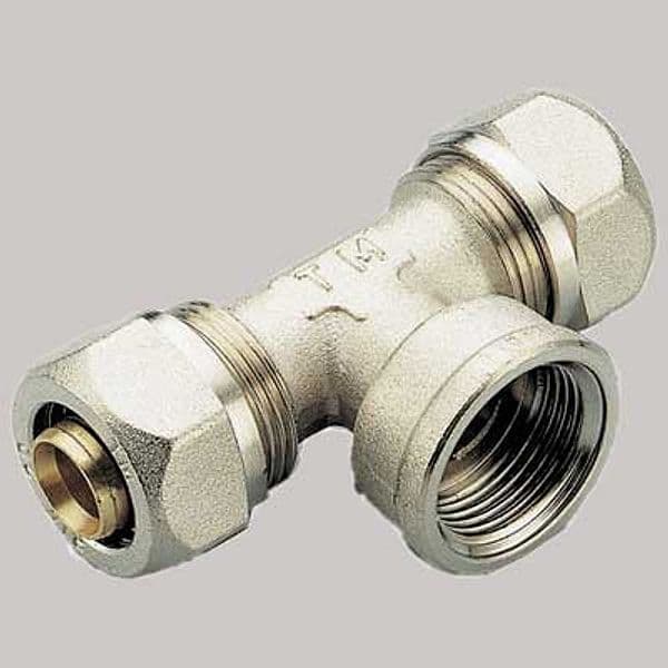 Raccordo Tee Femmina 32 x 1 x 32 Tiemme