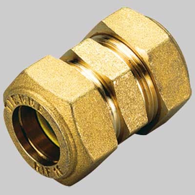 Raccordo Diritto Doppio Oring Giallo 14 x 14 Tiemme - 2