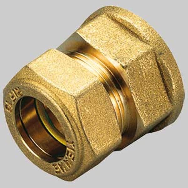 Raccordo Diritto Femmina con Oring Giallo 18 x 3/4 Tiemme - 2