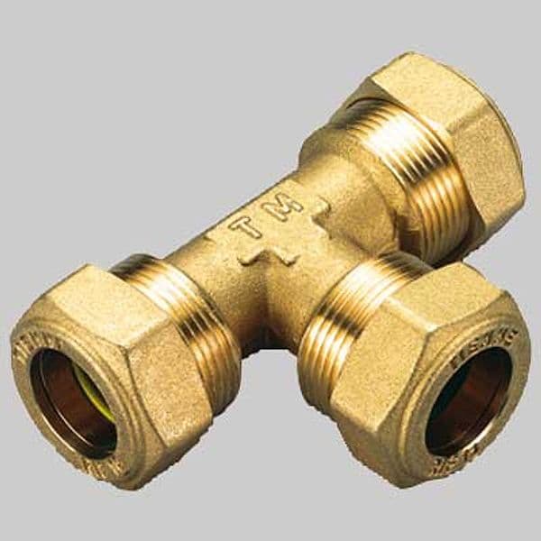 Raccordo Tee con Oring Giallo 10 x 10 x 10 Tiemme