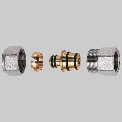 Niples Femmina Cromato Far Completo 1 x 32 x 3 - 2