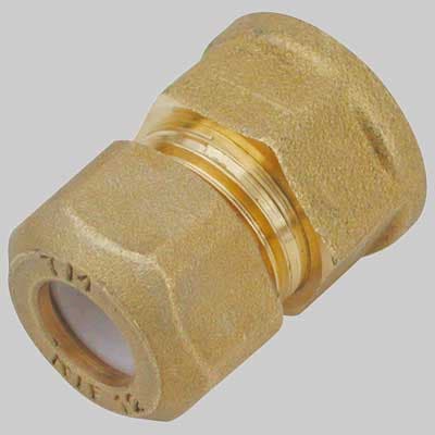 Raccordo Diritto Femmina con Ogiva P.t.e.f. 22 x 1 ¾ x 1 Tiemme - 2