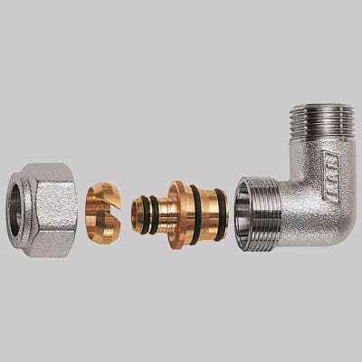 Gomito Maschio Cromato Far Completo 1 x 32 x 3 - 2