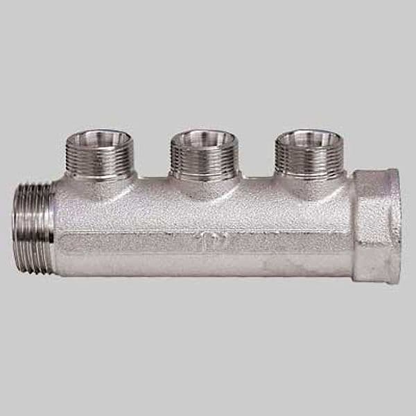 Collettore Lineare Mf 1 Cromato Interasse 36 mm 2 Vie Far - 2