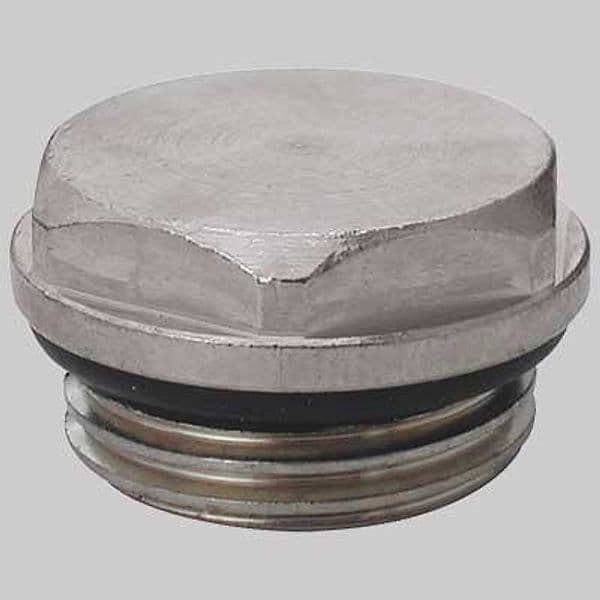 Tappo Maschio di Chiusura Derivazione 1/2 Cromato Far - 2