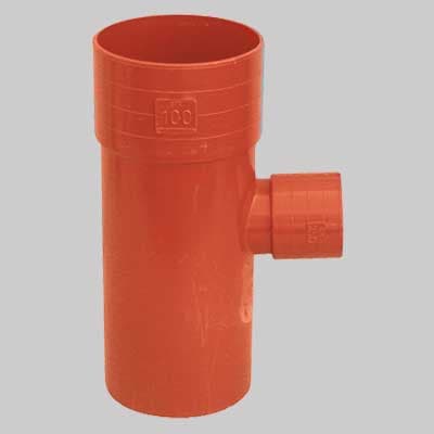 Derivazione Ridotta 87 °30 PVC 125 x 50 Made in Italy - 2