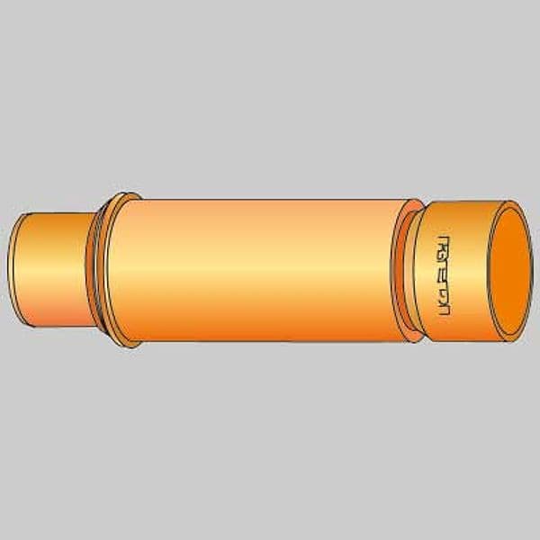 Giunto di Riparazione Ø 100 2 Pezzi Telescopico Nicoll - 2